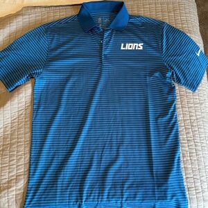 Detroit Lions Men’s Polo NEW Nike